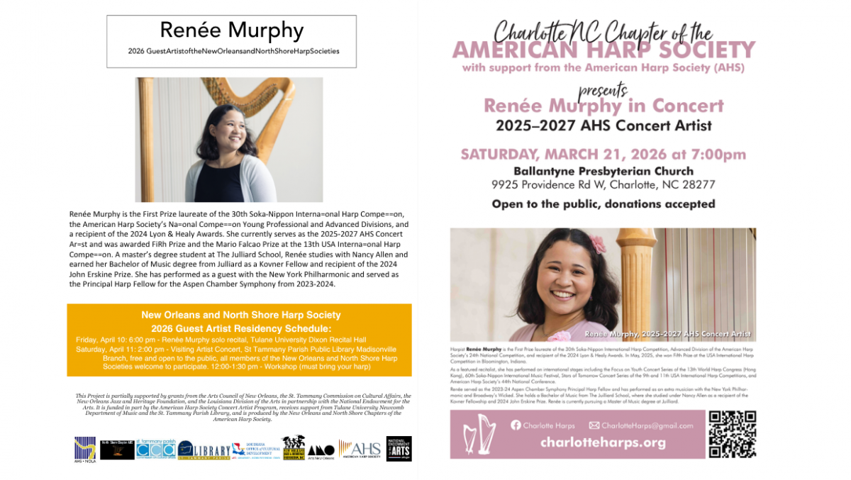 Renee Murphy Concert Poster